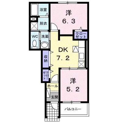 エレガンテ・アロッジオＫ 102【管理NO：1-017087301-01020】の外観画像