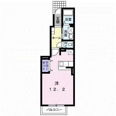 Ｖｉｌｌａ　桜　Ⅱ 102【管理NO：1-014121701-01020】 ★家具家電は申し込み後に搬入します★の外観画像