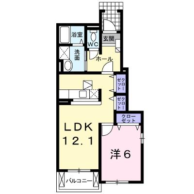 クランベリーコート 101【管理NO：1-013201001-01010】 ★家具家電は申し込み後に搬入しますの外観画像