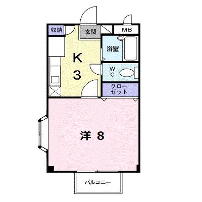 Ｆａｖｏｒｉｔｅ　Ｌｉｆｅ 205【管理NO：1-007671701-02040】 ★家具家電は申し込み後に搬入しますの外観画像