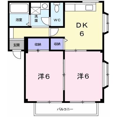 クレールハイムＢ 102【管理NO：1-007151002-01020】 ★家具家電は申し込み後に搬入しますの外観画像