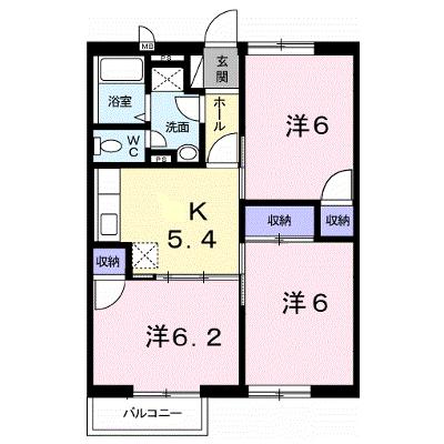 フローラルＹＭ 203【管理NO：1-005192401-02030】の外観画像