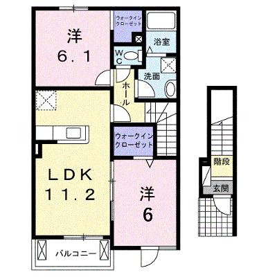 クレセールＢ 202【管理NO：1-018118602-02020】の外観画像