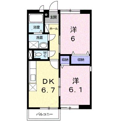 サンシャインＡ 201【管理NO：1-009466601-02010】の外観画像