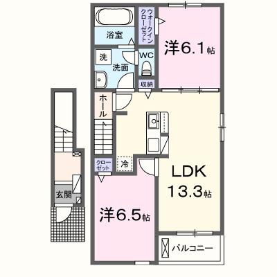 レジデンス　ハイブリッジ　Ⅱ 206【管理NO：1-027827701-02060】 ★家具家電は申し込み後に搬入します★の外観画像