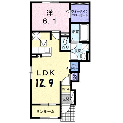 フェイバー　フォレスト　Ⅰ 101【管理NO：1-026074301-01010】 2026年07月上旬入居可能の外観画像