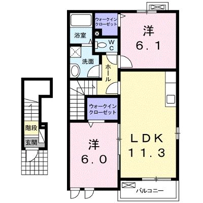 マリアンナ 202【管理NO：1-017176001-02020】 ★家具家電は申し込み後に搬入しますの外観画像