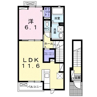 リナセント　Ⅱ 203【管理NO：1-028509302-02030】の外観画像
