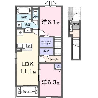 Ｒ．Ｎ．Ｐ　レジデンスＷ　Ⅱ 203【管理NO：1-028452102-02030】 ★家具家電は申し込み後に搬入します★ ★2026年10月上旬入居可能★の外観画像