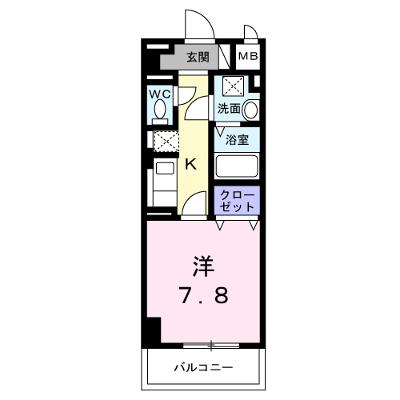 サンライズ　江平中町 406【管理NO：1-027941301-04060】 ★家具家電は申し込み後に搬入します★の外観画像