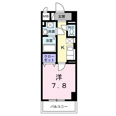 サンライズ　江平中町 207【管理NO：1-027941301-02070】 ★家具家電は申し込み後に搬入します★の外観画像