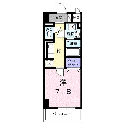 サンライズ　江平中町 204【管理NO：1-027941301-02040】 ★家具家電は申し込み後に搬入しますの外観画像