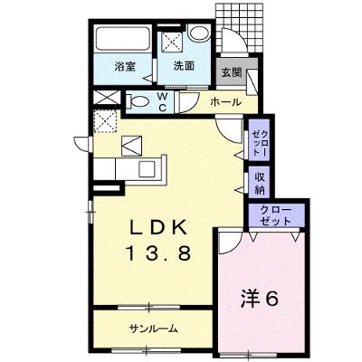 サンリット平原　Ⅱ 104【管理NO：1-024678302-01040】の外観画像
