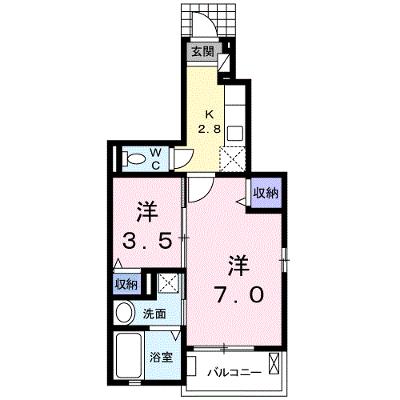 サクラーノ　Ⅱ 101【管理NO：1-022685302-01010】 ★家具家電は申し込み後に搬入します★ ★2026年08月下旬入居可能★の外観画像