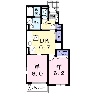 プランドールＭ　Ⅱ 102【管理NO：1-022217502-01020】 ★家具家電は申し込み後に搬入します★の外観画像
