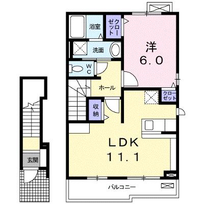 フェリーチェ 202【管理NO：1-017188101-02020】 ★家具家電は申し込み後に搬入します★の外観画像