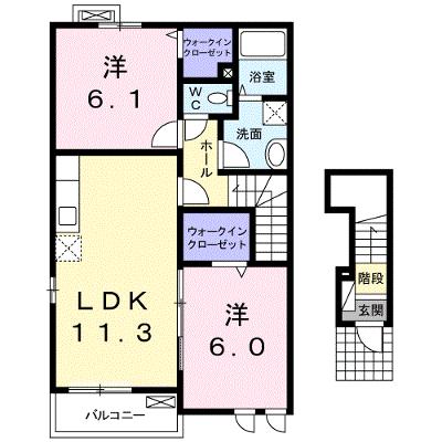 マリアンナ 201【管理NO：1-017176001-02010】 ★家具家電は申し込み後に搬入しますの外観画像