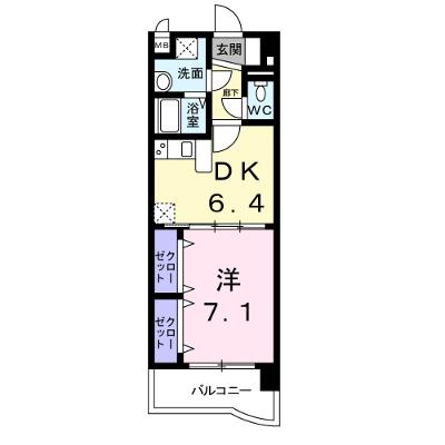 サン・プラシード 105【管理NO：1-013706301-01050】 ★家具家電は申し込み後に搬入しますの外観画像