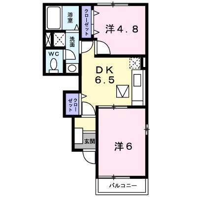 ＰｉｎｅＴｒｅｅＢ 103【管理NO：1-013662402-01030】 ★家具家電は申し込み後に搬入します★の外観画像