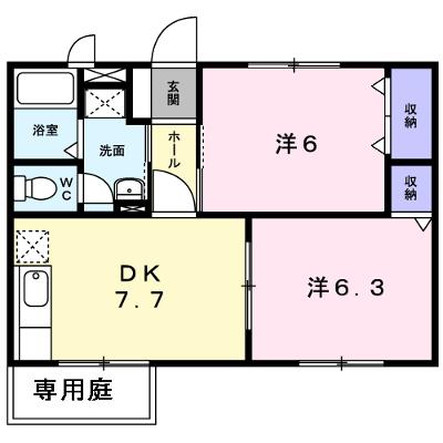 プリエ－ルハイツ　Ｂ 101【管理NO：1-007269001-01010】 ★家具家電は申し込み後に搬入しますの外観画像
