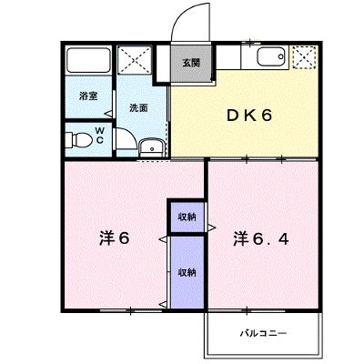 サンテラス窪　Ｂ 201【管理NO：1-007125401-02010】 ★家具家電は申し込み後に搬入しますの外観画像
