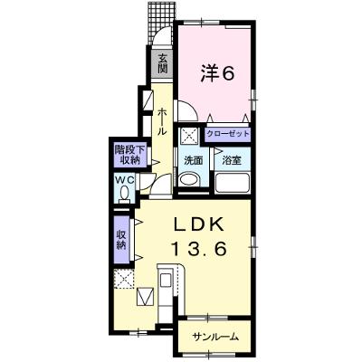 メゾン・ド・コンフォート　Ⅰ 101【管理NO：1-024710401-01010】 ★家具家電は申し込み後に搬入します★の外観画像