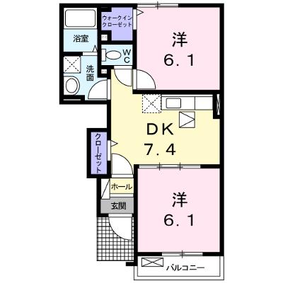 トライ　アクシスＢ 102【管理NO：1-016524402-01020】 ★家具家電は申し込み後に搬入します 2026年07月上旬入居可能の外観画像
