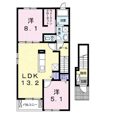 ヴィラ　コンフォート 201【管理NO：1-022272901-02010】 ★家具家電は申し込み後に搬入しますの外観画像