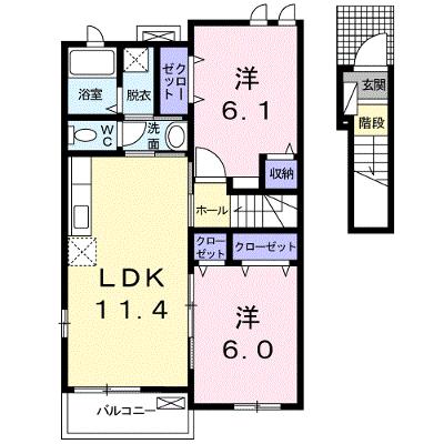 ラゾーナ・Ｍ 203【管理NO：1-016893001-02030】 ★家具家電は申し込み後に搬入しますの外観画像