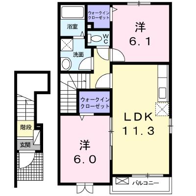 Ｆｌａｍｅ　Ｇａｒｄｅｎ　Ｂ 203【管理NO：1-016167102-02030】 ★家具家電は申し込み後に搬入しますの外観画像