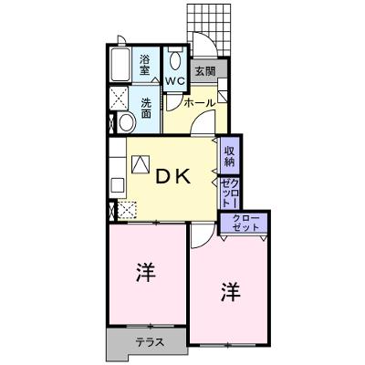 カーサ・グレイス 102【管理NO：1-015549101-01020】 ★家具家電は申し込み後に搬入します★の外観画像
