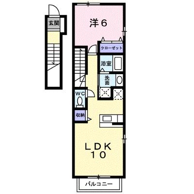 メゾン・ジュネスＢ 201【管理NO：1-012834802-02010】 ★家具家電は申し込み後に搬入します★の外観画像