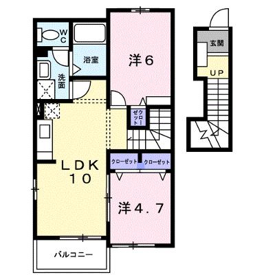 リオ・ラド・パティオ　Ｂ 204【管理NO：1-012674002-02040】 ★家具家電は申し込み後に搬入します★の外観画像