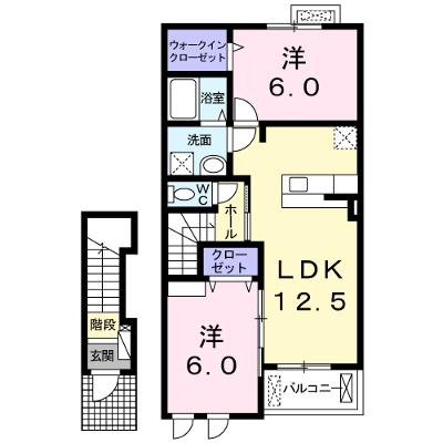 コンフォールⅠ 202【管理NO：1-025349101-02020】 ★家具家電は申し込み後に搬入します★の外観画像