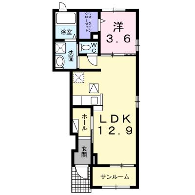 グレイス　ヒル 104【管理NO：1-025298101-01040】 ★家具家電は申し込み後に搬入します 2026年08月上旬入居可能の外観画像