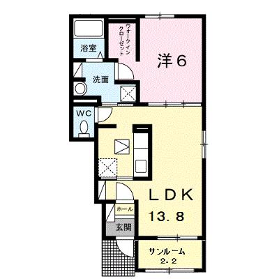 クオーレ　Ｂ棟 103【管理NO：1-022601602-01030】 ★家具家電は申し込み後に搬入します★の外観画像