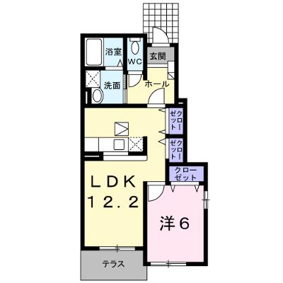 サンリットガ－デンＡ 101【管理NO：1-013633301-01010】 ★家具家電は申し込み後に搬入しますの外観画像