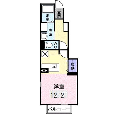 エレガント・ユ－ 104【管理NO：1-012946401-01040】 ★家具家電は申し込み後に搬入しますの外観画像