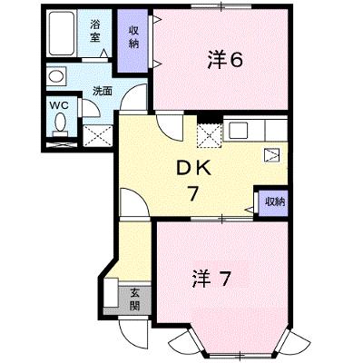 クリアネスＹ・Ⅱ 102【管理NO：1-012319002-01020】 ★家具家電は申し込み後に搬入しますの外観画像