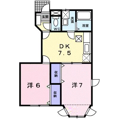 ハ－ヴェストＦーＢ 101【管理NO：1-010459402-01010】 ★家具家電は申し込み後に搬入しますの外観画像