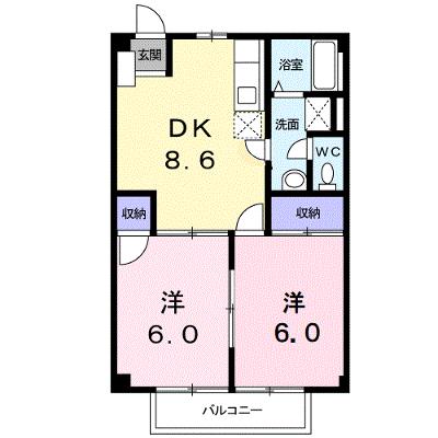 フォレット千代 202【管理NO：1-007681701-02020】 ★家具家電は申し込み後に搬入します 2026年08月中旬入居可能の外観画像