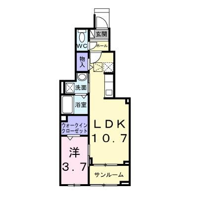 フォルシュ 102【管理NO：1-028353301-01020】 2026年08月下旬入居可能の外観画像