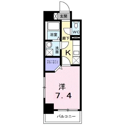 ルーカス　武之橋 206【管理NO：1-027110401-02060】 ★家具家電は申し込み後に搬入します★の外観画像