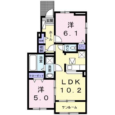 ガーデンハウス　華なんＢ 101【管理NO：1-024939902-01010】 ★家具家電は申し込み後に搬入します 2026年07月下旬入居可能の外観画像