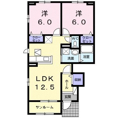サザンヒルズ　星和台Ⅰ 101【管理NO：1-023621301-01010】 ★家具家電は申し込み後に搬入しますの外観画像