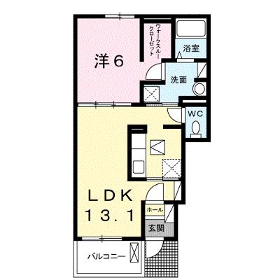 エスペール２１　吉野Ｂ 102【管理NO：1-021645302-01020】 ★家具家電は申し込み後に搬入しますの外観画像