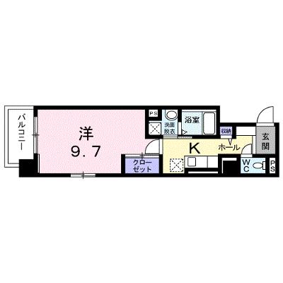 ＷＡＶＥ 401【管理NO：1-021061301-04010】 ★家具家電は申し込み後に搬入します 2026年08月上旬入居可能の外観画像
