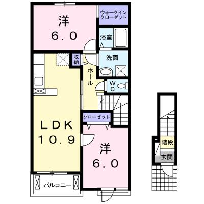 メゾンｄｅラビエール 202【管理NO：1-020777801-02020】の外観画像