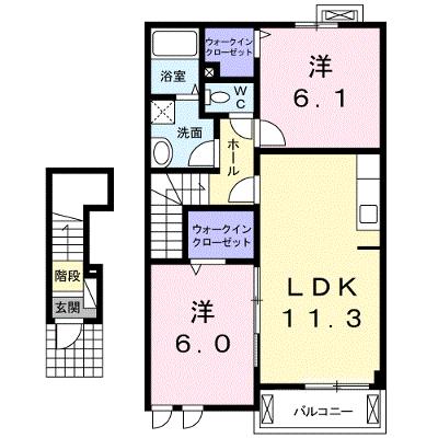 さくら 203【管理NO：1-016778102-02030】 ★家具家電は申し込み後に搬入しますの外観画像