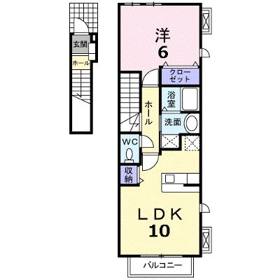アビタシオンＡ 201【管理NO：1-015956601-02010】の外観画像